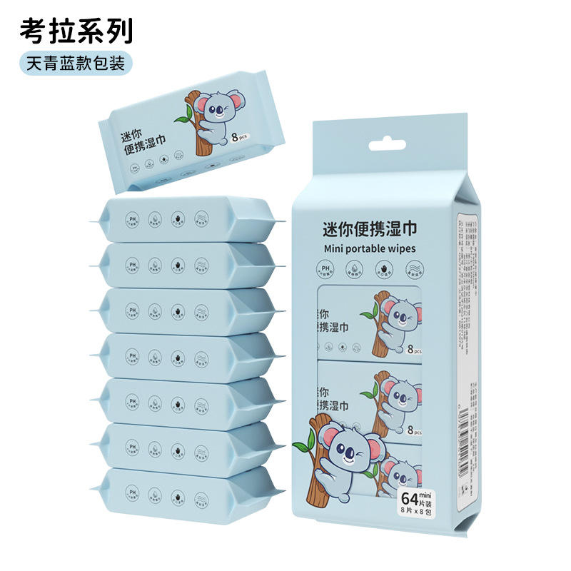 หมีโคอาล่าสีฟ้า (8แพ็คต่อกล่อง)