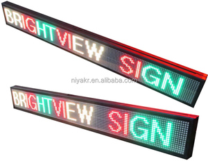 USB可充电电子点阵模块16 128智能滚动<span class=keywords><strong>Led</strong></span>可编程标牌显示板 - Product Image 5