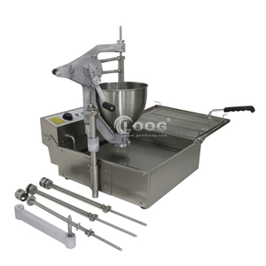 Thương Mại Snack Thiết Bị Chất Lượng Cao Thương Mại Donut Baking Máy Tự Động Donut Ball Machine Manual Breakwater Donut Mac - Product Image 2