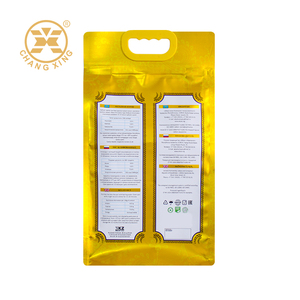 Tùy Chỉnh Nhựa <span class=keywords><strong>Basmati</strong></span> Gạo Bao Bì Túi Nắp Kéo Zip Khóa Pouch In Túi Gạo Với Xử Lý Gạo Túi 5Kg - Product Image 6