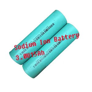 40140 akku hình trụ pin lithium 3.1V 15ah năng lượng lưu trữ di động sodium Ion pin cho nhà sử dụng 2V điện áp thương mại