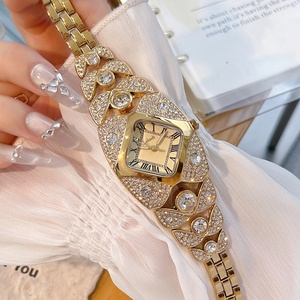 Montres LABAOLI <span class=keywords><strong>pour</strong></span> femmes, montres de luxe serties de diamants, élégantes, cadeaux <span class=keywords><strong>pour</strong></span> femmes, cadran carré, montre à quartz simple <span class=keywords><strong>pour</strong></span> femmes - Product Image 2