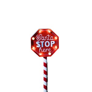 Solar <b>Candy</b> <b>Cane</b> Snowman <b>Christmas</b> Yard Light Wrought Iron Outdoor Garden Decor - Product Image 5