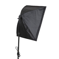 Boîte à lumière photo 50x70cm (20''x28'') avec diffuseur pour studio photo, ampoule LED et accessoire vidéo
