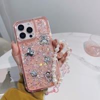 Vente en gros d'époxy bling scintillant coloré pour filles étui de téléphone antichoc pour Infinix NOTE 50 PRO 4G