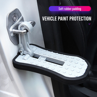 Marchepied universel multifonction pliable pour voiture, pédale auxiliaire de toit, marchepied de porte, crochet de fixation, accessoires automobiles compatibles avec 95% des voitures