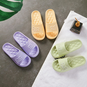 Lindas Sandalias de EVA de Color Sólido para Bebé, Punta Abierta, Antideslizantes, Transpirables, Ligeras, Pantuflas para el Hogar, Uso Casual de Verano, Blanco y Negro - Product Image 5