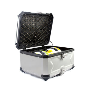 Boîte supérieure en <span class=keywords><strong>aluminium</strong></span> pour moto 85L personnalisée en usine Étui à bagages durable pour moteur Boîte supérieure de moto en <span class=keywords><strong>aluminium</strong></span> étanche - Product Image 3