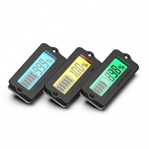 Ly6n 12V 24V chì axit Lipo chỉ số dung lượng pin <span class=keywords><strong>LCD</strong></span> hiển thị công suất pin Meter điện phát hiện kỹ thuật số Tester Vôn kế - Product Image 5