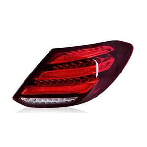ไฟท้ายรถยนต์ JINSHIDA สำหรับ Mercedes-Benz E-Class W213 ปี 2016-2020 แบบ LED ABS สีแดง/เหลือง 12V ใช้ได้กับรถทั่วไป สินค้าใหม่ - Product Image 6