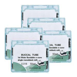 Diş kaynağı 1. Molar Bondable n-conv tek <span class=keywords><strong>Roth</strong></span> 018 ortodontik bukkal tüpler - Product Image 1