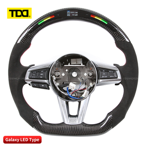 Volante de fibra de carbono TDD LED para Mazda 3, Mazda 6, CX5, RX7, CX-4, CX-5, RX-7, Axela, Atenza, RX8, MX5, CX3, CX8, CX9 - Product Image 3