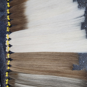 Vietnamese Remy Natural Hair Extensions <b>Top</b> Style Wave Ponytail Silk-Free Material Raw Human Hair Bundle with Free Sample - Product Image 2