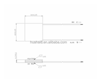Enfriador Termoeléctrico de Grado Industrial TEC2-19006 40*40*6.3MM, Alta Fiabilidad, Larga Vida Útil, Control Preciso de Temperatura