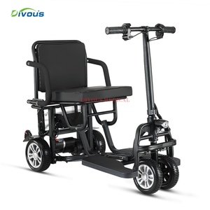 Scooter Eléctrico de Aleación de Aluminio con Batería de Litio, Motor de 250W, 4 Ruedas, para Personas Mayores y con Discapacidad - Product Image 3