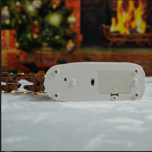 Traîneau <span class=keywords><strong>du</strong></span> Père Noël avec <span class=keywords><strong>rennes</strong></span> - Décoration de village de Noël Winter Lane - Décoration de Noël - Product Image 3