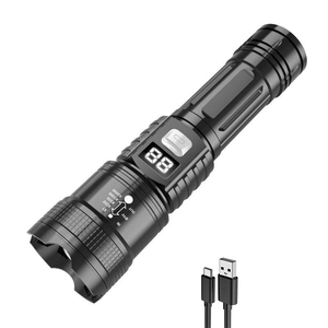 New siêu sáng <span class=keywords><strong>TORCH</strong></span> ánh sáng <span class=keywords><strong>LED</strong></span> Đèn pin tầm xa mạnh mẽ không thấm nước sạc <span class=keywords><strong>Led</strong></span> đèn pin - Product Image 1