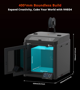 Impresora 3D TRONXY VEHO 4A Klipper, Diseño Voron, 400x400x400mm, Alta Velocidad, con Conexión Wi-Fi - Product Image 2