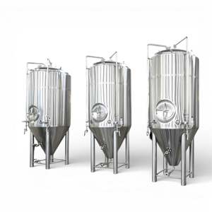 Mejor Precio Fermentador Cónico de Cerveza con Chaqueta de Acero Inoxidable de 500L 600L 800L 1000L - Product Image 4