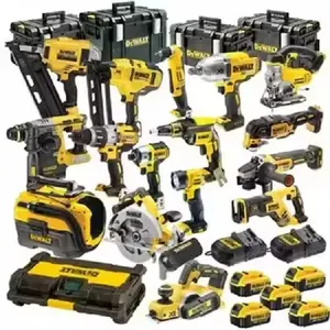 Newly Authentic DeWalts_20-v Max Power Tools Set 15-Pieces Lithium Ion Cordless Combos Kits Set