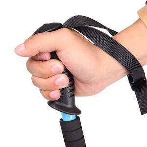 FervorFOX Telescopic Aluminum Alloy Walking Stick 4-Section T-Handle Shock Absorbing Ultra <b>Light</b> Hiking <b>Pole</b> for Seniors Outdoor - Product Image 5