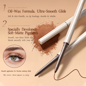 <span class=keywords><strong>Crayon</strong></span> Eyeliner Gel Ultra-Fin, Texture Crémeuse, Longue Durée, Très Pigmenté, Fini Mat, Eyeliner pour Maquillage Professionnel - Product Image 4
