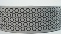 Bande élastique en polyester graphène Aoya durable anti-fatigue, antistatique, certifiée Oeko-Tex, couleur unie pour usage domestique et vestimentaire