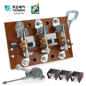 Interruptor de Aislamiento Tengen HD12 3P 400A 630A 1000A, Monofásico, Operación Lateral con Palanca, 380V - Product Image 2