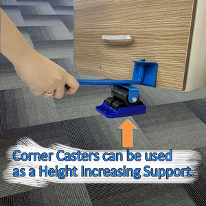 <span class=keywords><strong>Roulettes</strong></span> en acier ABS robuste Appareil de meubles portable curseur mobile 5 pièces Ensemble d'outils mobiles Lifter Move Lifting System - Product Image 5