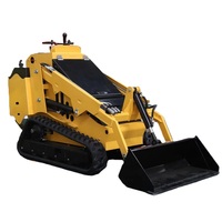 Neuer Mini-Raupenlader T750 von chinesischer Marke – Kleiner Aufsitz-Raupenlader mit Schneefräse zum Verkauf