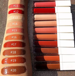 Vente en gros de rouge à lèvres liquide crémeux mat longue durée imperméable à l'eau vegan à haute pigmentation de charme cosmétique de mode privé - Product Image 1