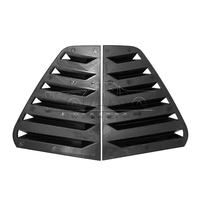 Couvercle de volet, 2 pièces, accessoire de Tuning automobile, en Fiber de carbone ABS, pour Volkswagen MK7, Golf 7, 7.5, GTI, GTD R