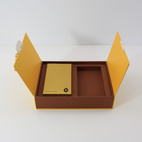 Empaque Cosmético Moderno de Lujo Personalizado, Abierto, Ecológico, Hecho con Materiales Reciclados, Caja Rígida de Cartón de 2 Puertas para Esmalte de Uñas y Aceite