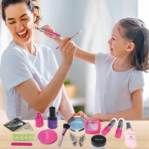 Sac pour enfants, mignon bébé rose petit téléphone portable cosmétique rouges à lèvres princesse jouer argent bijoux porte-monnaie <span class=keywords><strong>maquillage</strong></span> jouets pour filles - Product Image 5