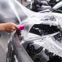 Film de protection de peinture de carrosserie de voiture en TPU de luxe premium 7,5 mil auto-réparant anti-rayures résistant au sable 90 % de rejet UV/IR en rouleau