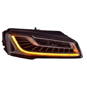 Ensemble de phares Audi A8 2014-2017, feux de jour à LED, clignotants séquentiels - Product Image 1