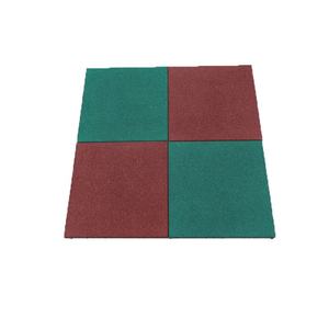 بلاط مطاطي للأرضيات الخارجية بالجملة، بلاط للجمباز وساحات اللعب، غير قابل للانزلاق، ممتص للصدمات، متين - Product Image 2