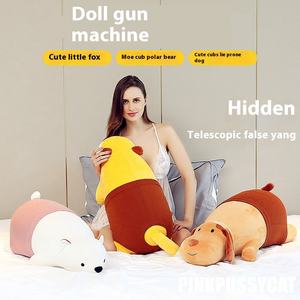 Masturbador Femenino Retráctil Automático, Juguete Sexual Suave para Adultos <span class=keywords><strong>con</strong></span> Simulación de <span class=keywords><strong>Pene</strong></span>, Muñeca, Almohada, Dildos, Cañón - Product Image 2