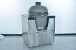 भारी शुल्क कामाडो कैबिनेट उच्च स्तर के अंडे के आकार के बारबेक्यू ग्रिल आउटडोर रसोई चारकोल बीबीसी ग्रिल - Product Image 6