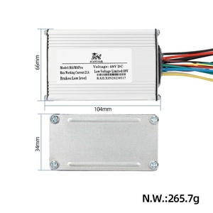 Controlador Plegable de Aluminio de 48V 21A CC con Panel de Instrumentos para Accesorios de Scooter Kukirin M4/M4Pro - Product Image 2