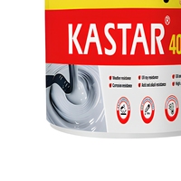 Revêtement de toiture en silicone gris KASTAR 4000, 20 kg, peinture imperméable élastomère anti-corrosion pour toiture en acier coloré, tuiles métalliques