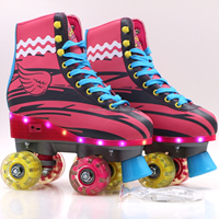 Patins à roulettes Soy Luna Quad pour enfants de 30 tonnes avec roulements ABEC-7 et base en PP