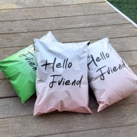 Sacs de Courrier en PE Imprimés Personnalisés pour Vêtements Sacs d'Emballage Imperméables pour Vêtements Sacs d'Emballage pour Vêtements de Couleur Dégradée