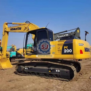 Excavadora Komatsu PC200 de Segunda Mano, Excavadora Hidráulica Usada Komatsu PC200 de 20 Toneladas, PC200-8 PC200-7 con EPA CE - Product Image 1