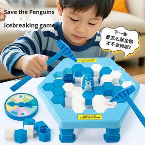 <span class=keywords><strong>Juego</strong></span> de Mesa Rompehielos de Doble Batalla Rescate del Pingüino para Niños de 4 a 6 Años, Juguete Educativo - Product Image 3
