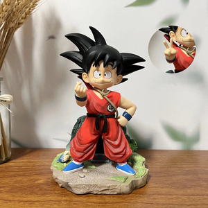 Figura de Acción de <span class=keywords><strong>Goku</strong></span> de 19 cm, Anime <span class=keywords><strong>DBZ</strong></span>, <span class=keywords><strong>Goku</strong></span> Niño, <span class=keywords><strong>Son</strong></span> <span class=keywords><strong>Goku</strong></span>, 2 Manos, Entrenamiento, Yeah, Estatua de PVC, Modelo Coleccionable, Juguetes, Regalo - Product Image 2