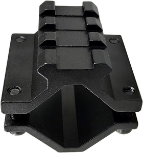 20-28mm Butterfly Tube Clamp, Aluminum Alloy 21mm Standard Base Conversion <strong>Bracket</strong> for Flashlight &amp; Scope - Product Image 6