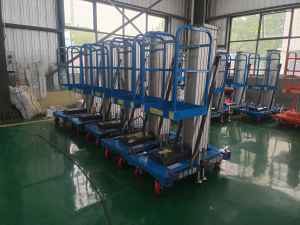 ราคาดีที่สุด 10 เมตร 100 กิโลกรัม ขายตรง รถกระเช้าอลูมิเนียมอัลลอยด์แบบเสาเดี่ยว - Product Image 2