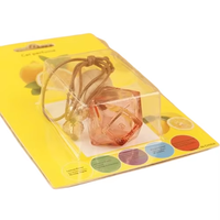 Boîte d'emballage pour flacon de parfum de voiture, boîte en carton, boîte en plastique, matériel d'emballage pour parfum de voiture à vendre