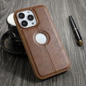 Funda protectora de negocios inclusiva para iPhone 15 Pro Max Cuero PU con protector de pantalla y embalaje de <span class=keywords><strong>bolsa</strong></span> OPP - Product Image 6